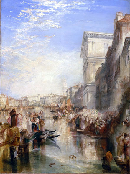 Canal Scene -A Street In Venice
